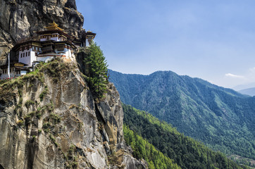 Taktshang monastery, Bhutan - Tigers Nest Monastery also know as Taktsang Palphug Monastery....
