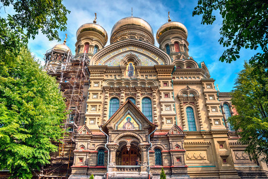 Karosta orthodox church in Liepaja