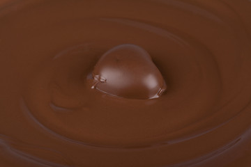 melted chocolate