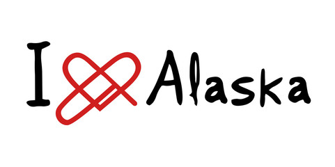 Alaska love message