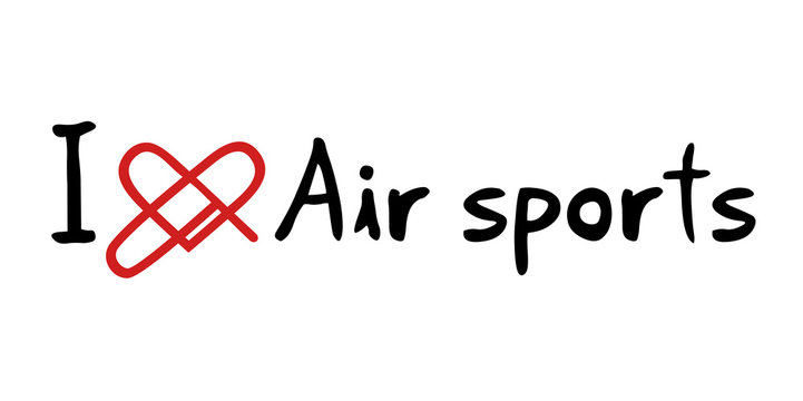 Air sports love message
