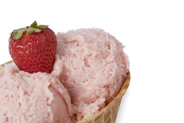 fruity ice cream cone