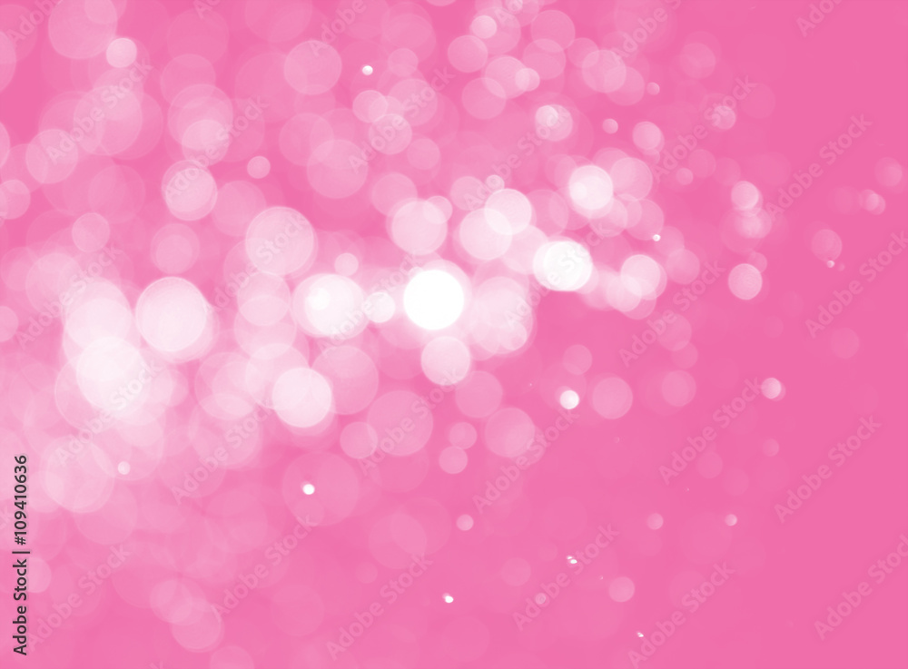 Canvas Prints pink bokeh background