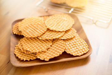 Italian homemade Pizzelle