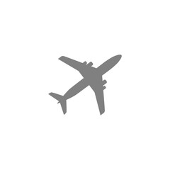 Airplane Icon. Vector illustration.