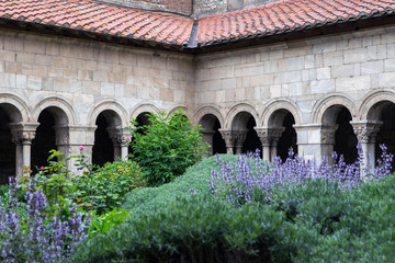 Cathedral cloisters in Elne