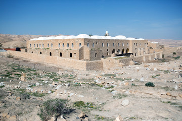 Obraz premium Nabi Musa site in the desert