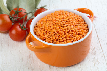 Red lentils