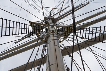 Rickmer Rickmers, Hamburg, Takelage