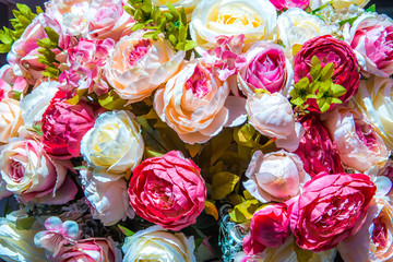 Artificial Floral background