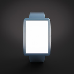 Smart watch with white screen