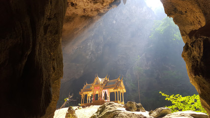 king pavillion in the cave,Thailand