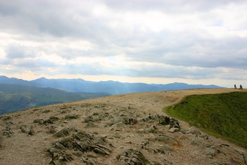 Helvellyn Peak, Lake District, UK