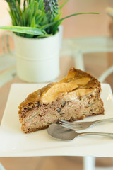 cake bakery in cafe