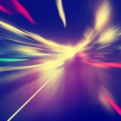 Obraz premium Speed motion on the road.