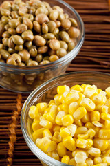 cropped image of corns and peanut.