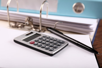 Office supply closeup