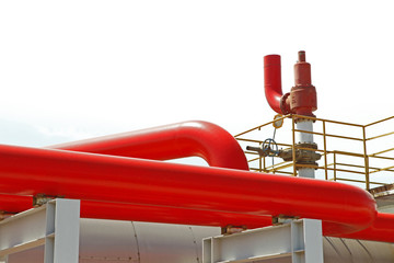 Pipeline of oil fields