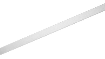 Straight ribbon, isolated on white