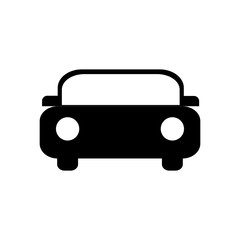 Car Icon Flat - Vector