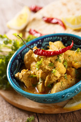 Chicken curry with red chilli