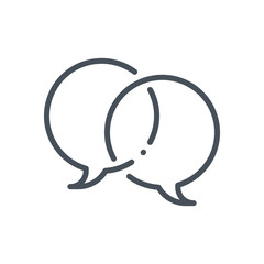 Business dialog icon