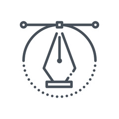 Graphics design icon