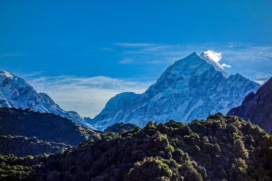 Fototapeta New Zealand - Aoraki National Park - Mount Cook