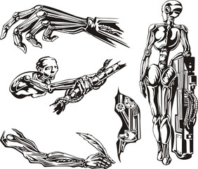 Cyborgs Biomechanics Set