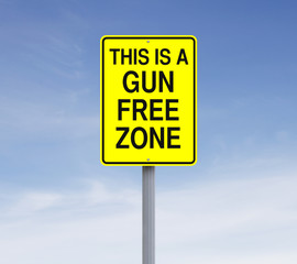 This Is A Gun Free Zone
