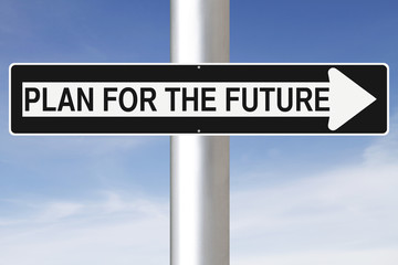 Obraz premium Plan For The Future 