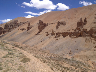 Himalaya landscape mountain view background in Leh india