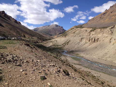 Beautiful mountains on Leh highway, Leh district, Ladakh, Himala