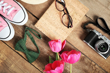 Stylish traveler set