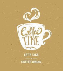 Vector craft paper illustration. 