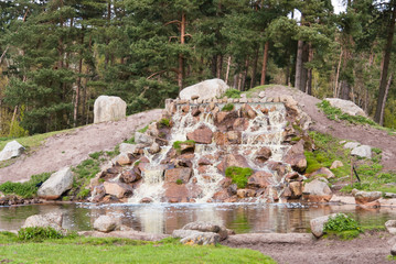 water source and lake beginning