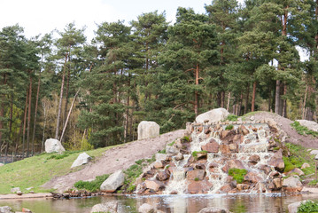 water source and lake beginning