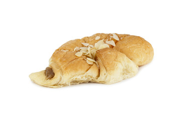 croissant bread with almonds