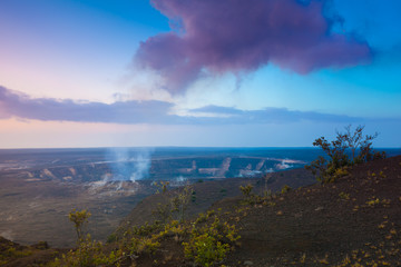 Fototapeta na wymiar Volcanic eruption