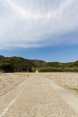 高知県四万十市　勝間沈下橋