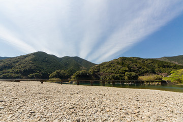 高知県四万十市　勝間沈下橋