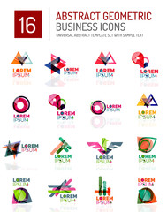 Abstract business icons