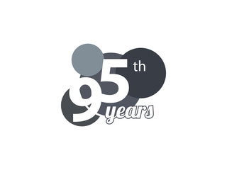 95th year anniversary logo