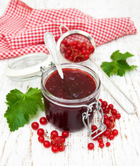 Redcurrants jam