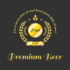 Vintage design for labels