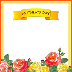 Bright floral seamless pattern. Vector illustration with multicolored flowers and leaves on a white background. Suitable for fabric, textile, gift wrapping paper.