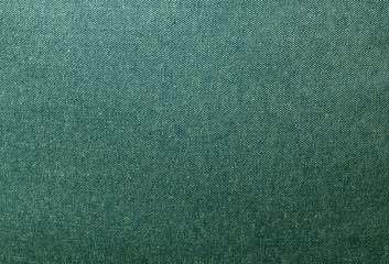Close Up Background Pattern of Green Denim Texture