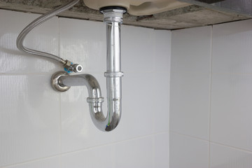 Water pipe of sink - 109447830