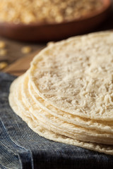 Homemade White Corn Tortillas