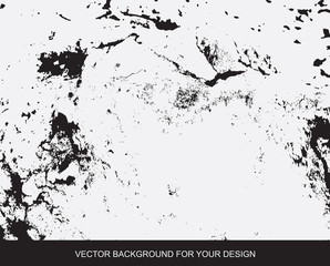 Fototapeta premium Distress Overlay Texture For Your Design. Black and white grunge